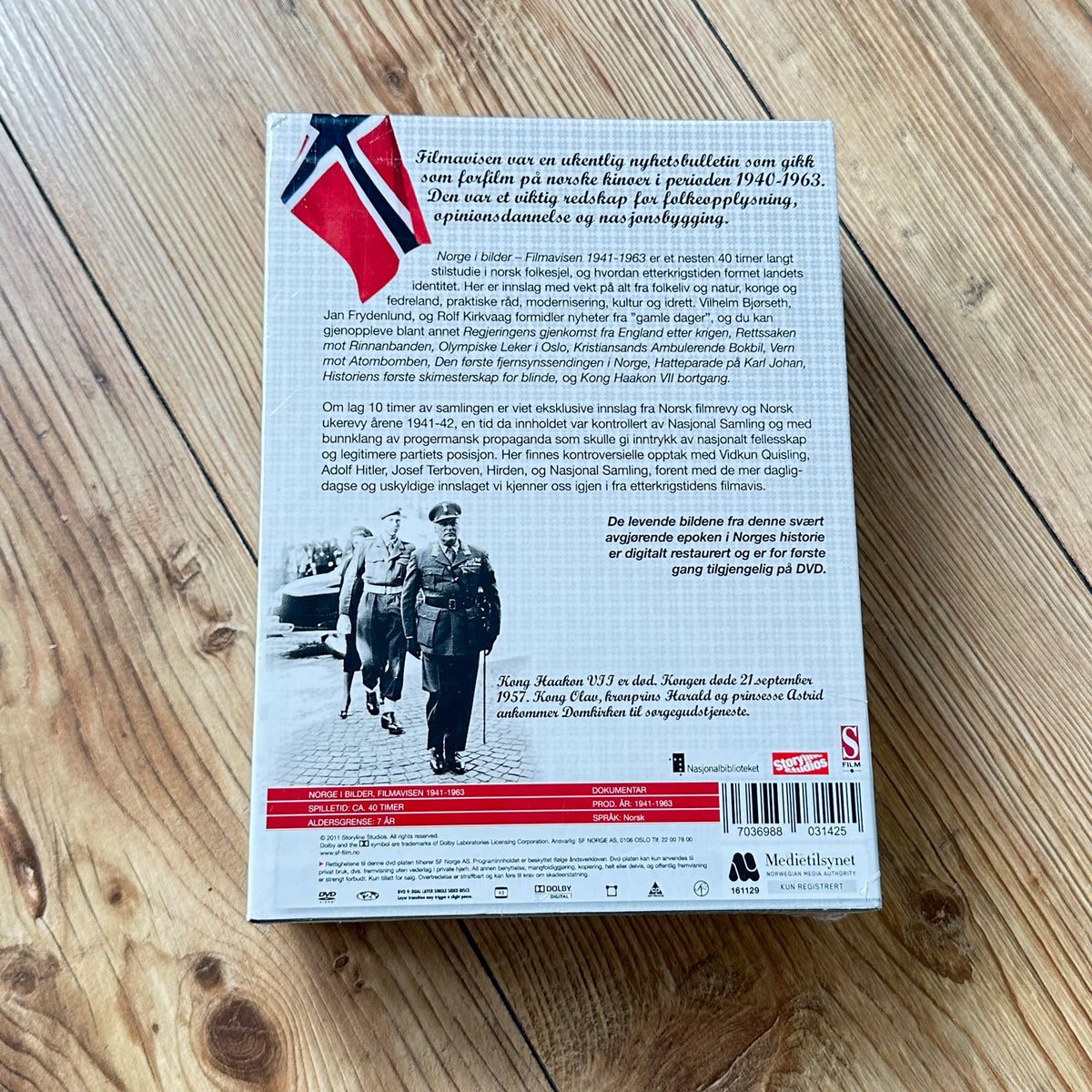 Norge i bilder (DVD-boks) - Ny i plast !