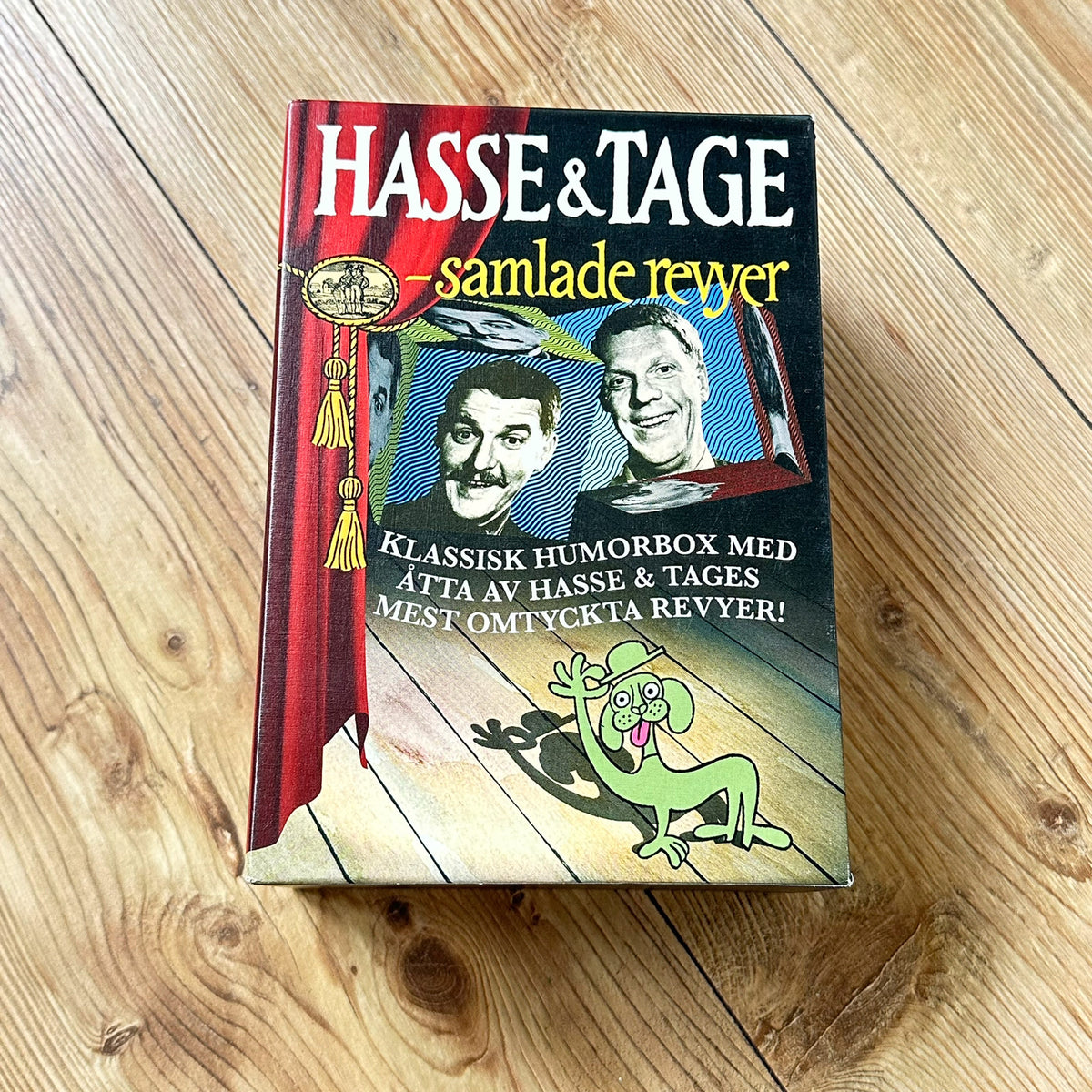 HASSE & TAGE - SAMLEDE REVYER (DVD) 5 av 6 plater er forseglet