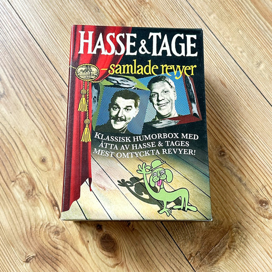 HASSE & TAGE - SAMLEDE REVYER (DVD) 5 av 6 plater er forseglet