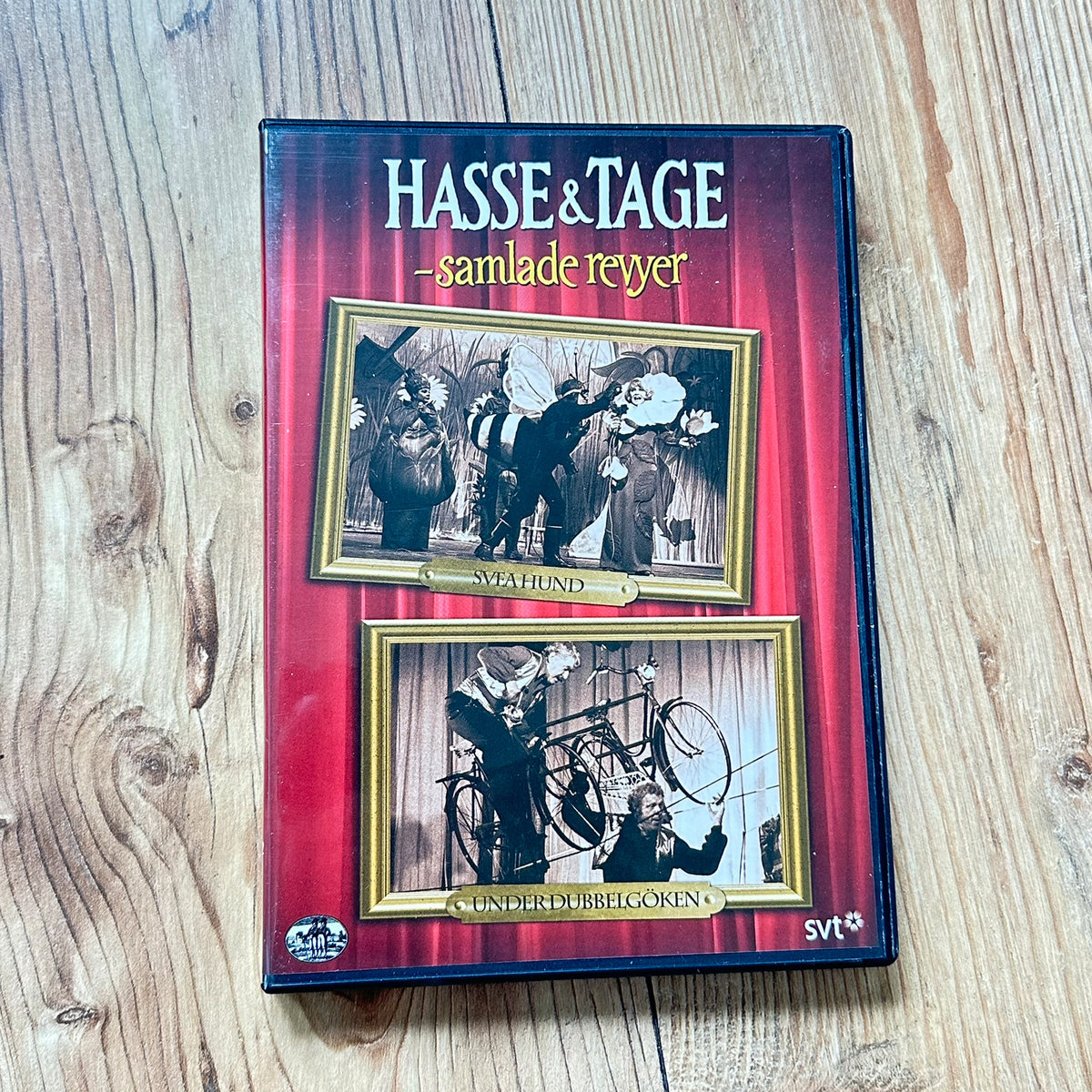 HASSE & TAGE - SAMLEDE REVYER (DVD) 5 av 6 plater er forseglet