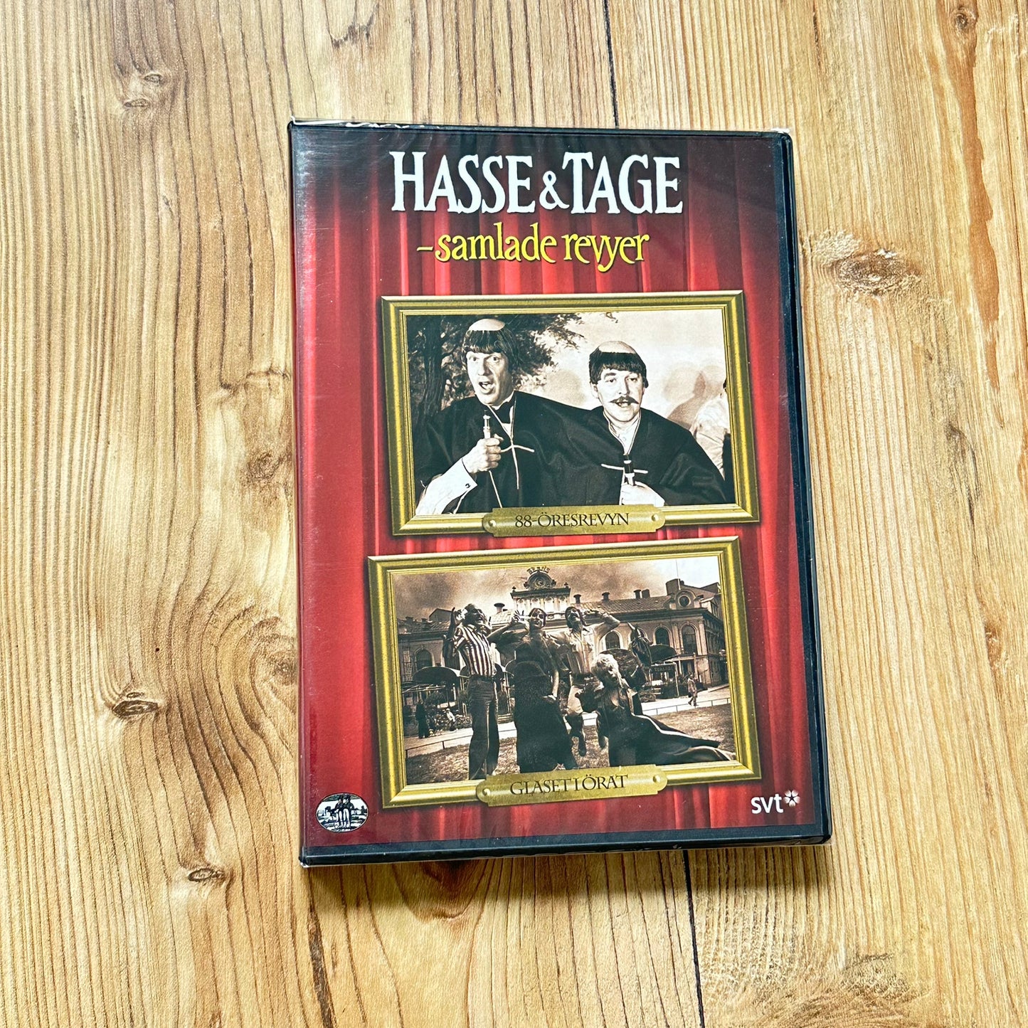 HASSE & TAGE - SAMLEDE REVYER (DVD) 5 av 6 plater er forseglet
