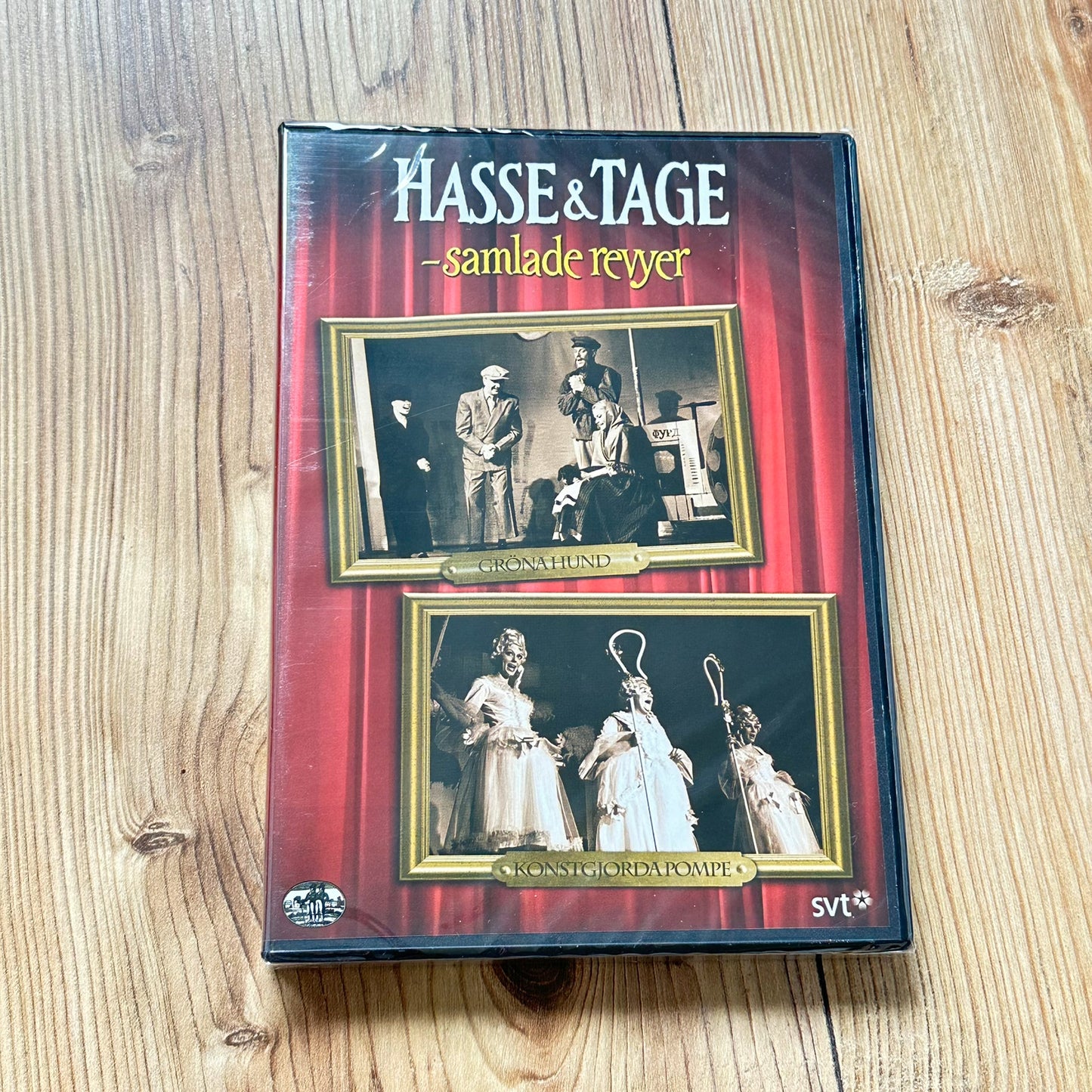 HASSE & TAGE - SAMLEDE REVYER (DVD) 5 av 6 plater er forseglet