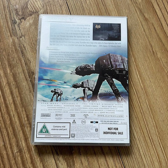 STAR WARS TRILOGY (DVD Norsk tekst)) Boks med filmene IV, V & VI + BONUS DVD
