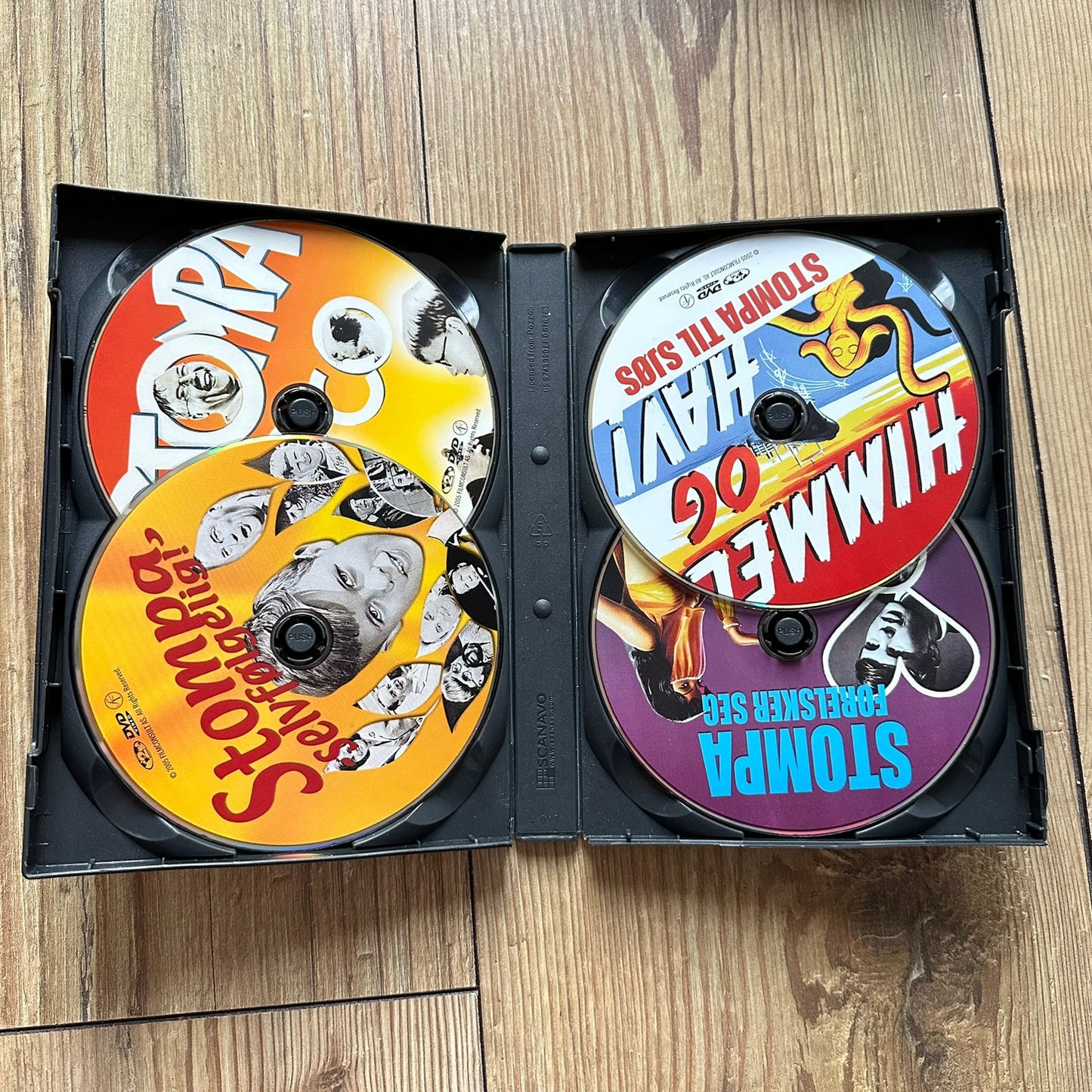 De uforglemmelige STOMPA klassikerne (DVD-boks) - som Ny !