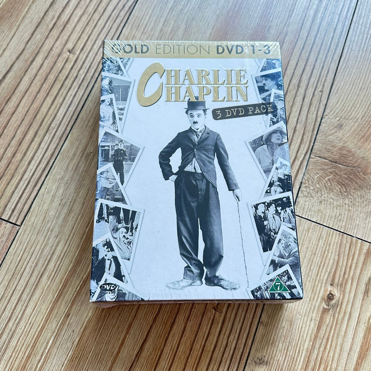 Charlie Chaplin - Gold Edition DVD 1-3 (Ny i plast)