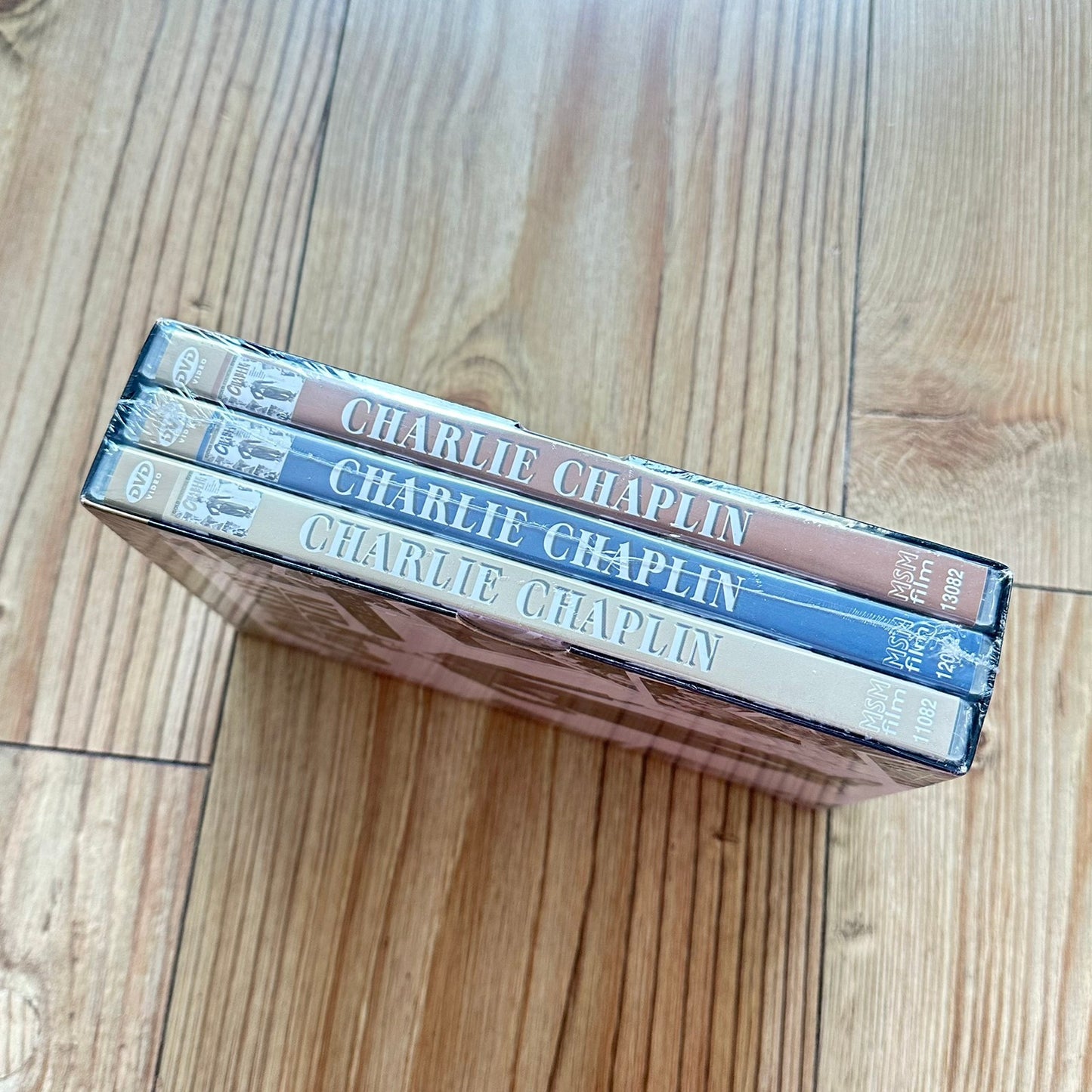 Charlie Chaplin - Gold Edition DVD 1-3 (Ny i plast)