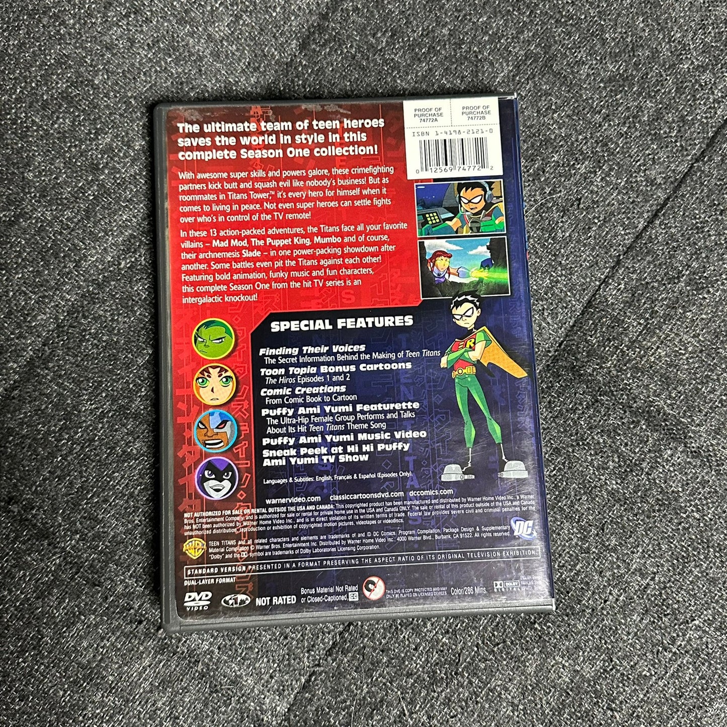 TEEN TITANS - Season 1 (DVD)