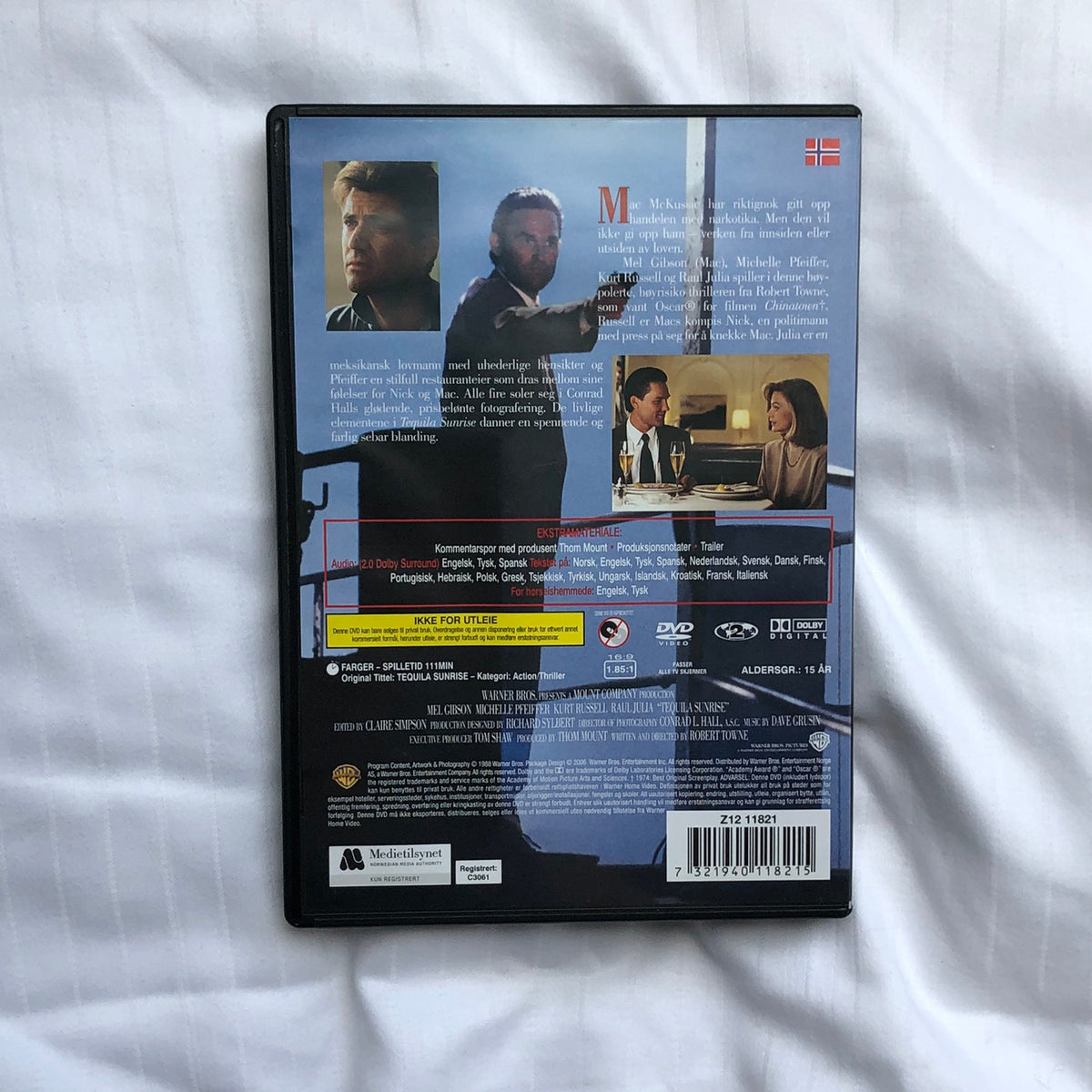 TEQUILA SUNRISE (DVD)